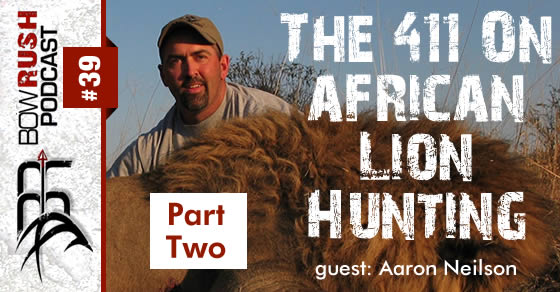BR039 African Lion Hunting with Aaron Neilson